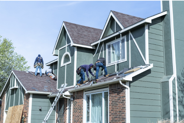 Residential roof repair