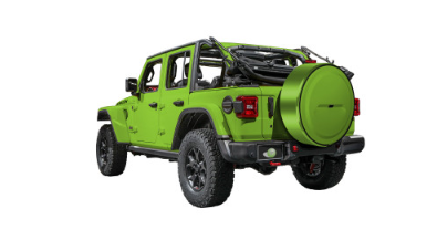 Tire covers for the Jeep Wrangler